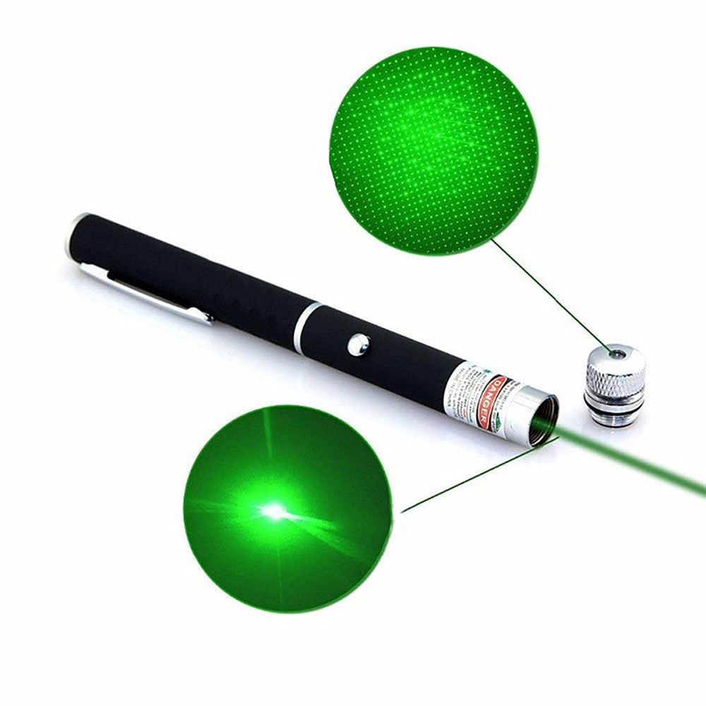 Laser Pointer Hijau 5 Mata Green Laser Pointer Multifungsi — 3