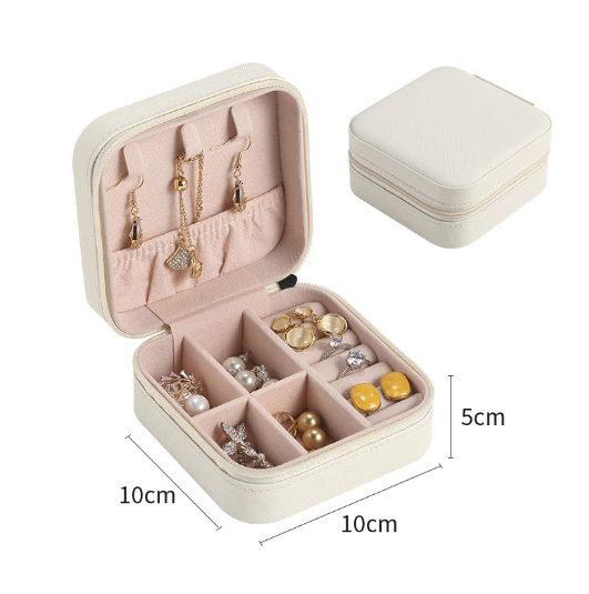Box Penyimpanan Anting Kalung Aksesoris Perhiasan Simple Cantik Elegan
