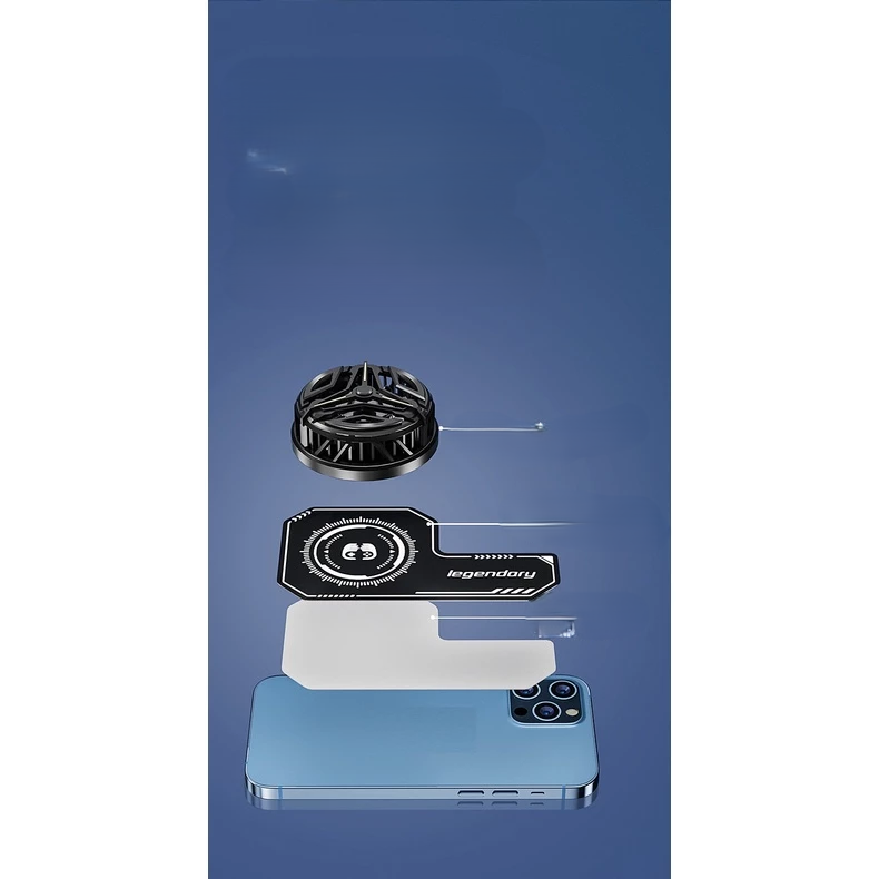Pad Pendingin HP Aluminium Stiker Plat Radiator Rendam Panas — 9