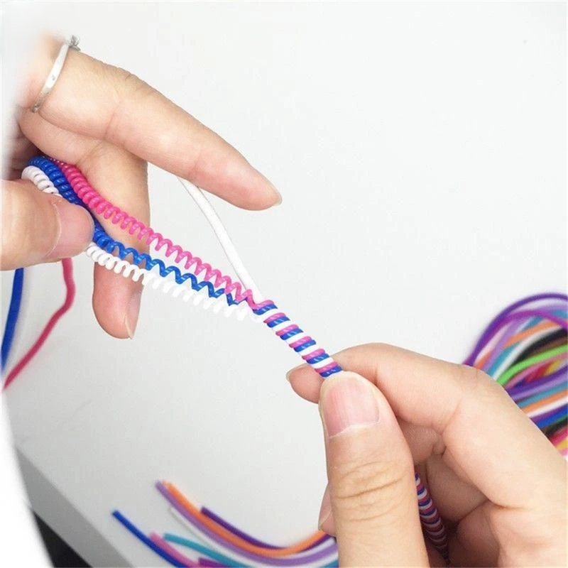 Pelindung Kabel 2 Warna untuk Kabel Charger dan Earphone — 7