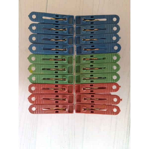 Klip Jepitan Jemuran Warna-Warni Multifungsi Stainless Steel 10pcs — 7