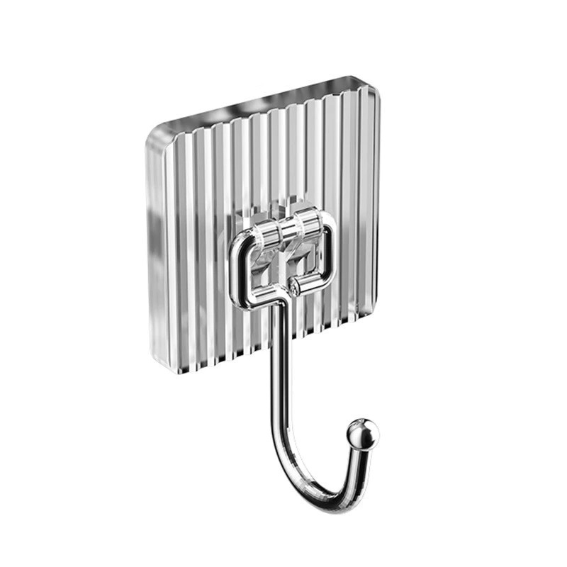 Gantungan Tempel Dinding Hook Acrylic Akrilik Design Luxury Ukuran 6x6cm — 3