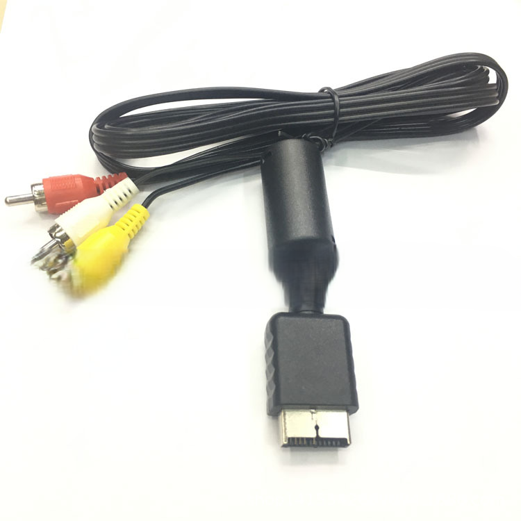 Kabel Cable AV dan RCA untuk PS2 atau PS3 TW 1,8 M — 7