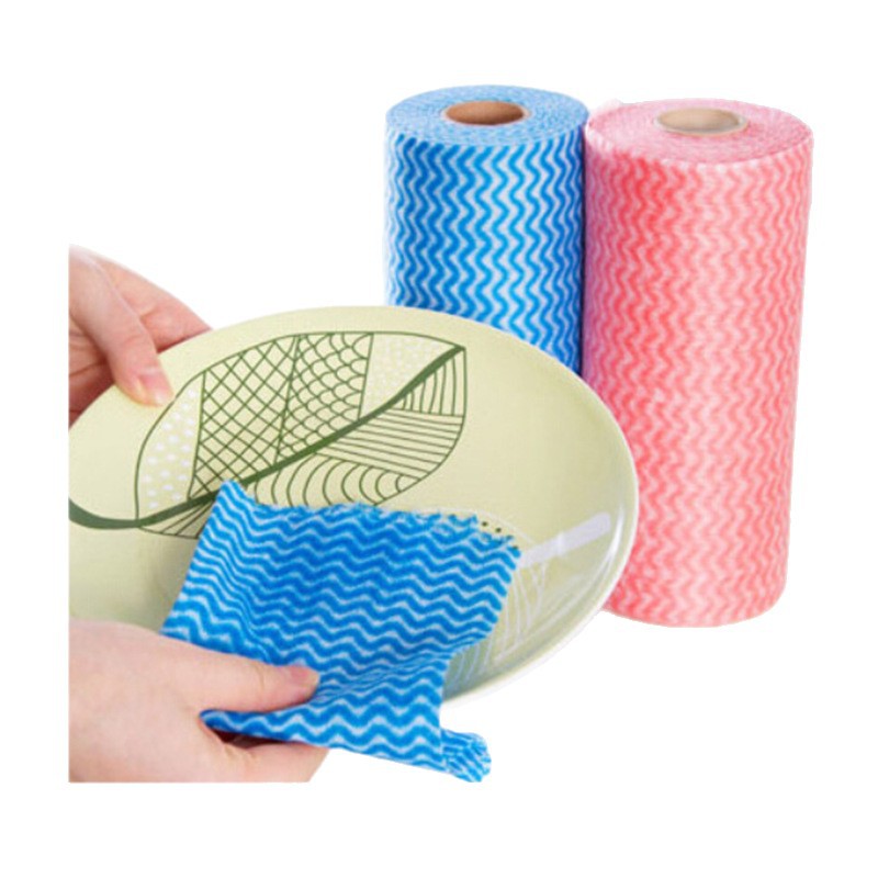 Kain Lap Pembersih Serbaguna Tisu Dapur Roll Non — 8