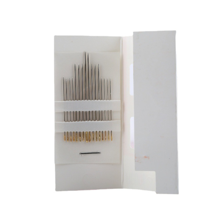 Jarum Jahit Tangan Regal Gold Eye Milliners Stainless Steel — 5