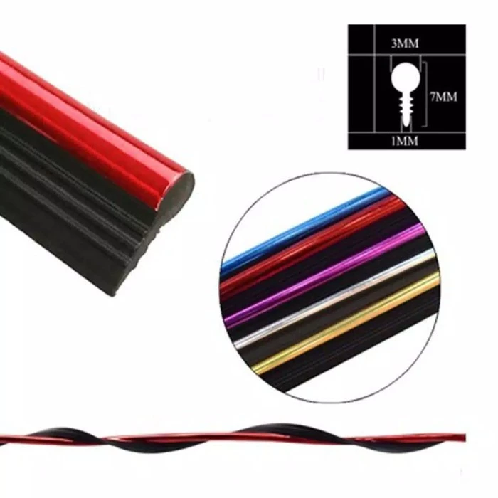 List Dekorasi Interior Dashboard Trim Mobil Moulding Strip — 4