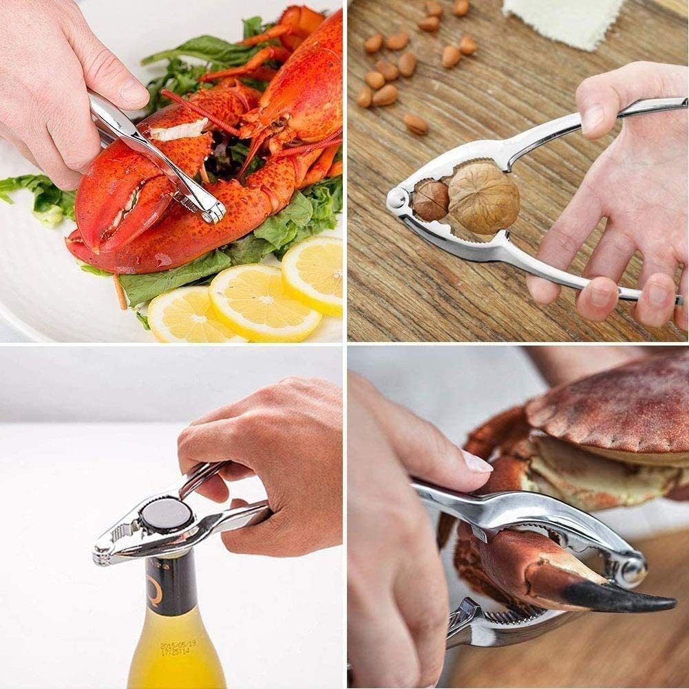 Alat Pembuka pemecah kemiri cangkang kepiting Stainless — 4