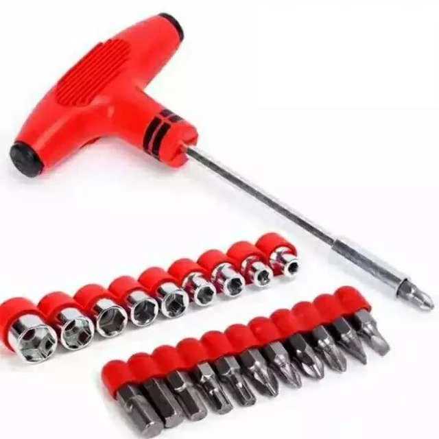 Alat Set Obeng Kunci T Star Sock Multifungsi 24-Pcs — 4