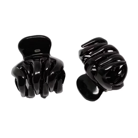 Hair Clips Jepitan Rambut Jedai Korea 3 Cakar 5cm Tebal - Random — 6