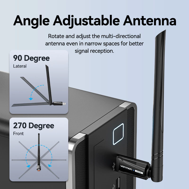 USB Dongle Wireless WIFI Receiver Antenna Adapter 150Mbps — 6
