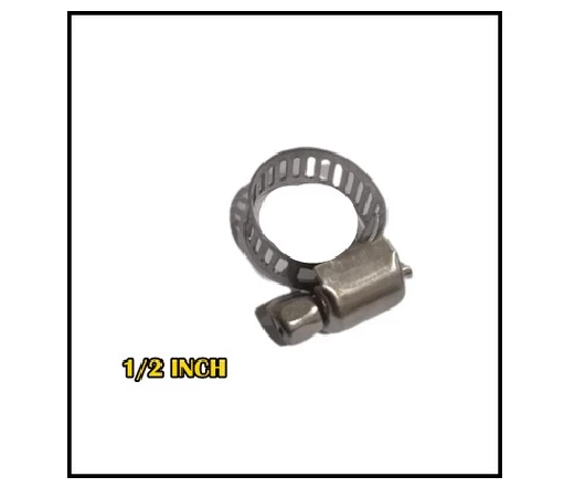 Klem Ring Cincin Penjepit Selang Air Gas Stainless Hose Clamp — 4