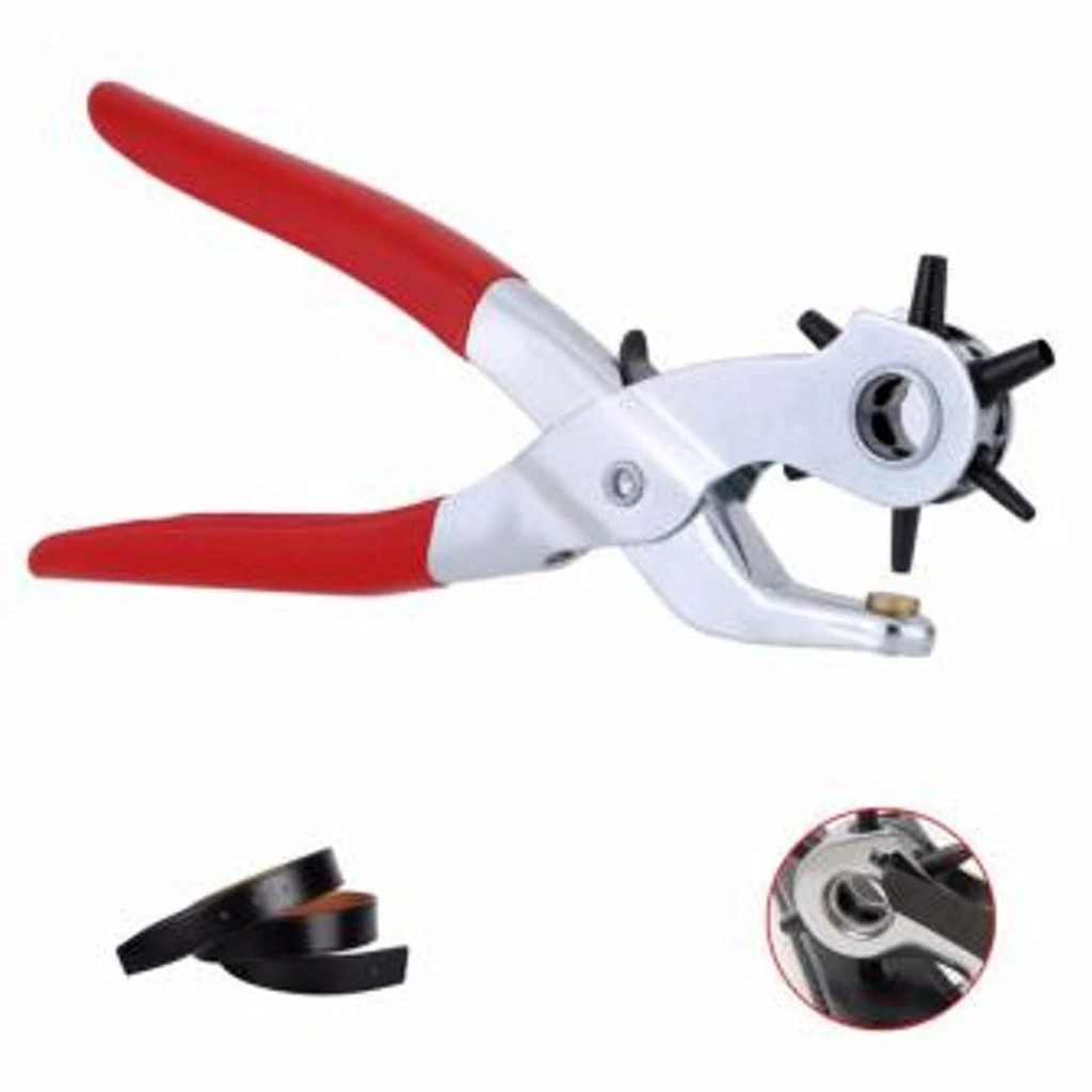 Tang Alat Pembolong Pelubang Ikat Pinggang Sabuk Jam Punch Plier — 4