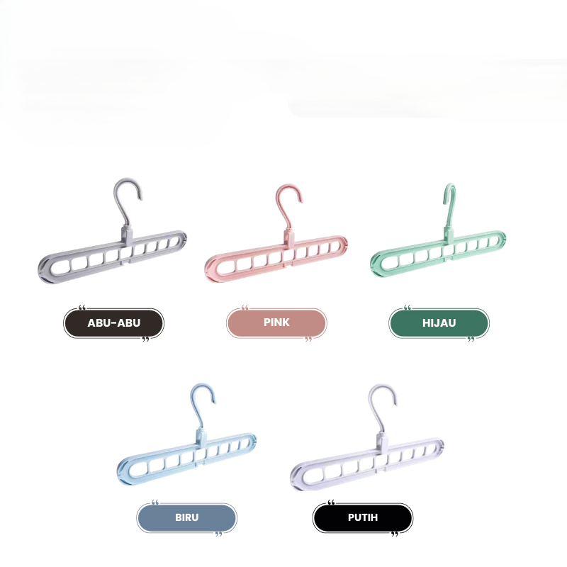 Magic Hangers Lipat / Gantungan Baju Viral / Gantungan Baju Vertikal — 8