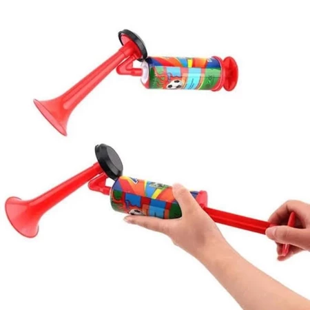 Terompet Angin Angin Air Horn Pompa Manual Ukuran 45cm Tahun Baru — 3