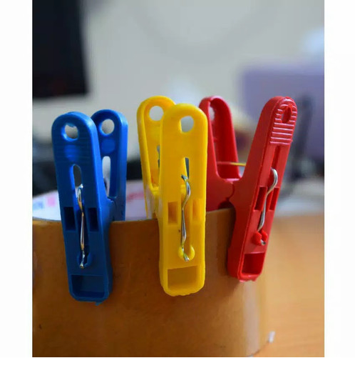 Klip Jepitan Jemuran Warna-Warni Multifungsi Stainless Steel 10pcs — 6