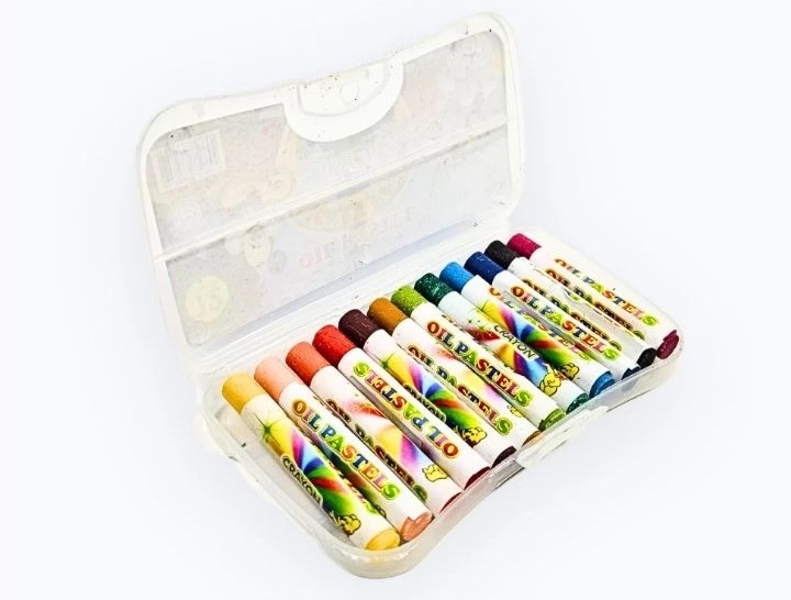 Crayon Krayon Mini Set 12 Warna Anak Anak Sekolah untuk Mewarnai — 3
