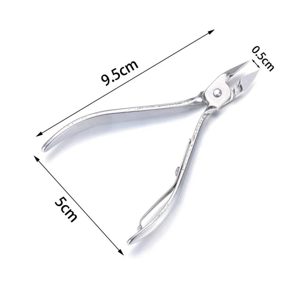 Gunting Kuku Kaki Lancip Cantengan Kecil Stainless Steel — 5