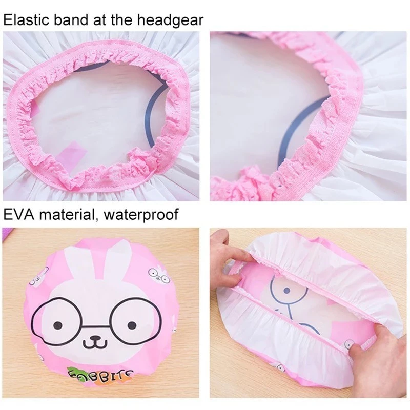 Shower Cap Plastik / Shower Cap Pattern / Shower Cap Cartoon — 6