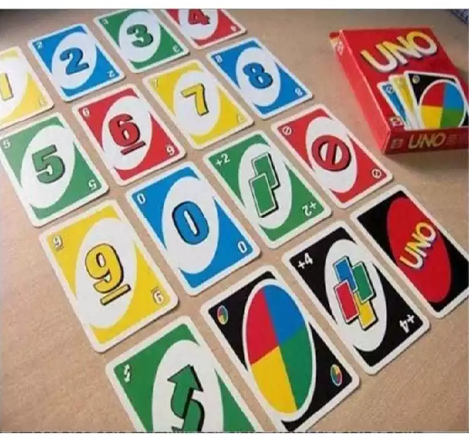 Kartu UNO Card Mainan Ramai Seru Game Keluarga Teman — 4