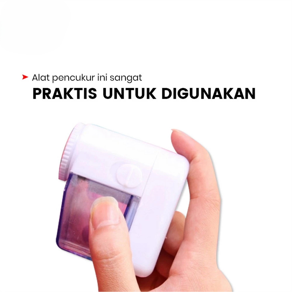 Lint Remover Pencukur Penghilang Serat Kain Wol Bulu Pakaian — 7