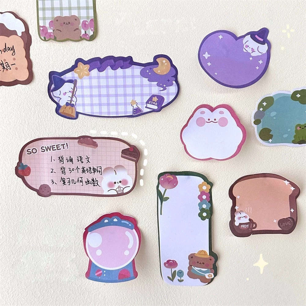 Sticky Note Transparan Kertas Memo Kantor Sekolah Lucu Aesthetic — 7