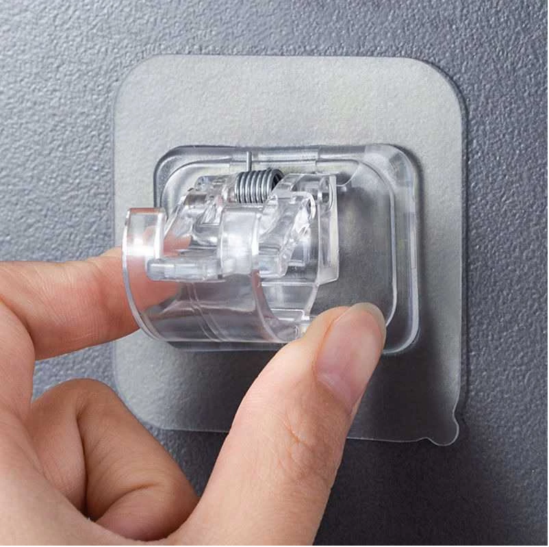 Gantungan Tempel Adhesive Tiang Gorden Kolong Dapur Kokoh Tanpa Paku — 4