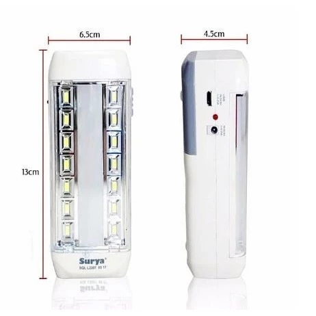 Lampu Darurat Emergency Cas Ulang Surya LED Rechargeable — 6