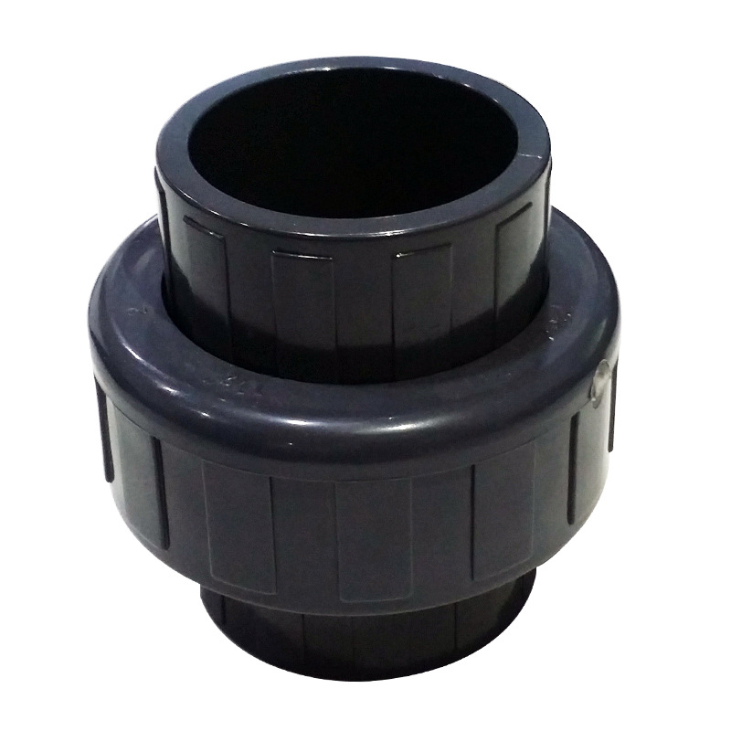 Watermur PVC Pompa Air Plastik Polos Union Fitting — 7
