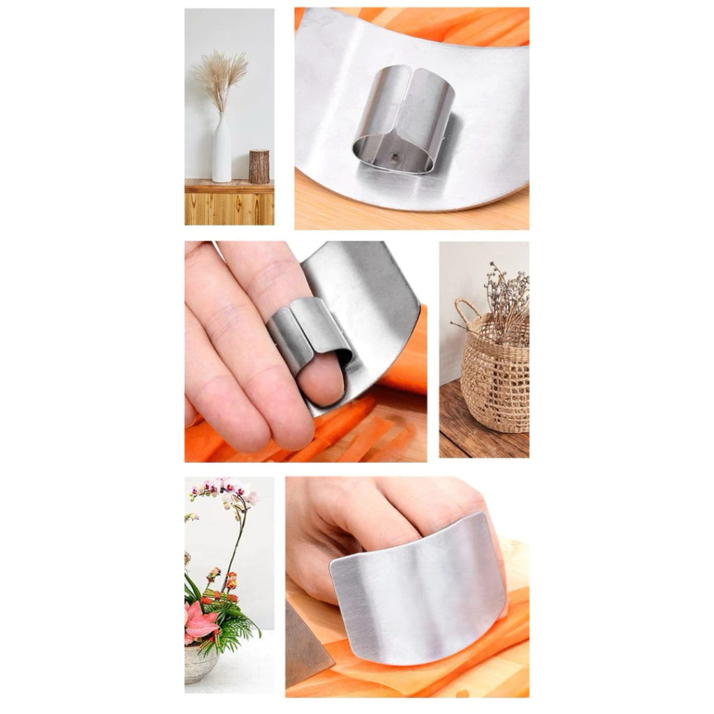 Alat Pelindung Jari Tanggan Stainless Steel Premium — 5