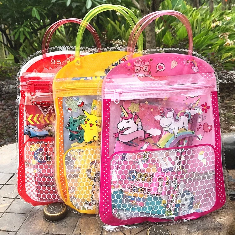 Stationery Set 6 in 1 Free Alat Tulis Beserta Bag untuk Anak Sekolah — 7