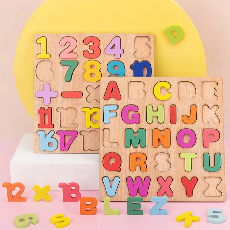 Puzzle Kayu 3D Mainan Edukasi Anak  Melatih Motorik Wooden Toys — 10