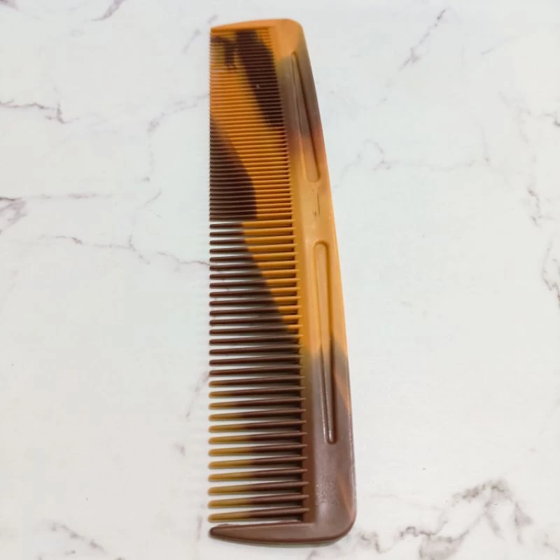 Sisir Rambut Twin Coklat Model Lurus Plastik Beauty Comb Nyaman — 3