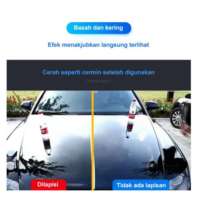 Pelindung Kaca Mobil Dari Hujan Embun Nano Coating Trueful 120ml — 6