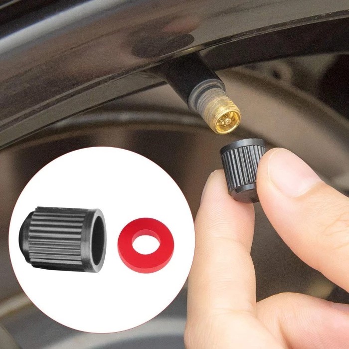 Tutup Pentil Pelindung Debu Katup Ban Mobil Sepeda Motor Universal — 9