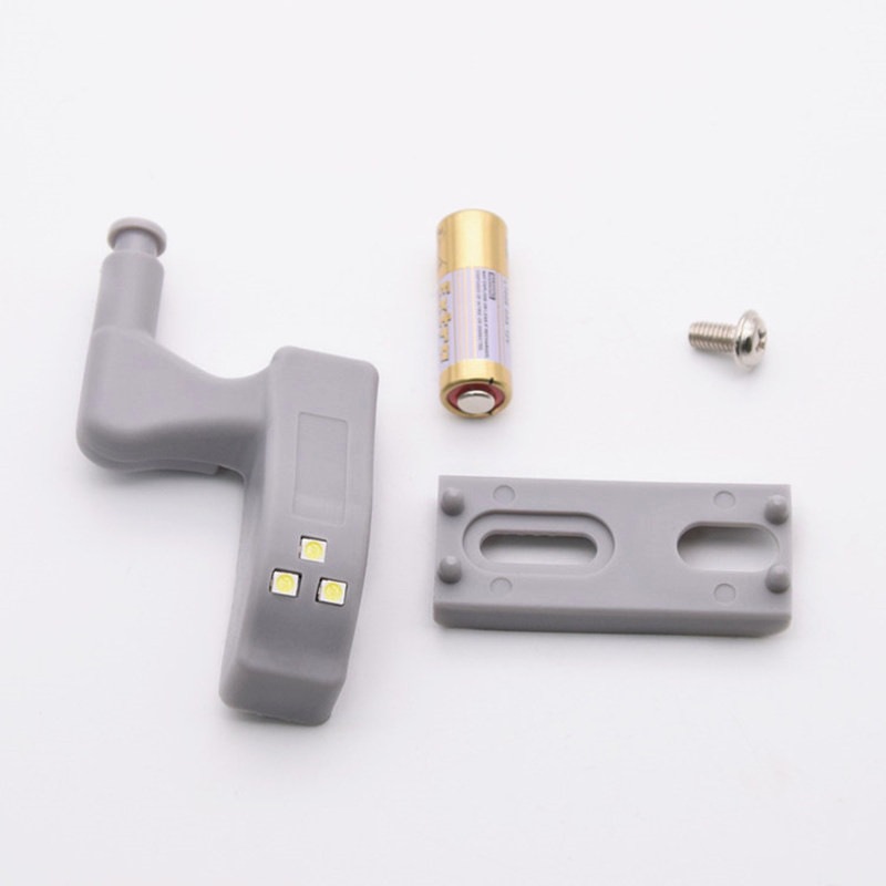 Lampu LED Engsel Pintu Lemari Pakaian Laci Bahan ABS — 7