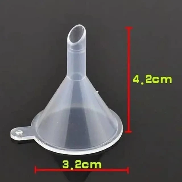 Corong Mini Plastik Transparan Praktis dan Mudah Digunakan — 9