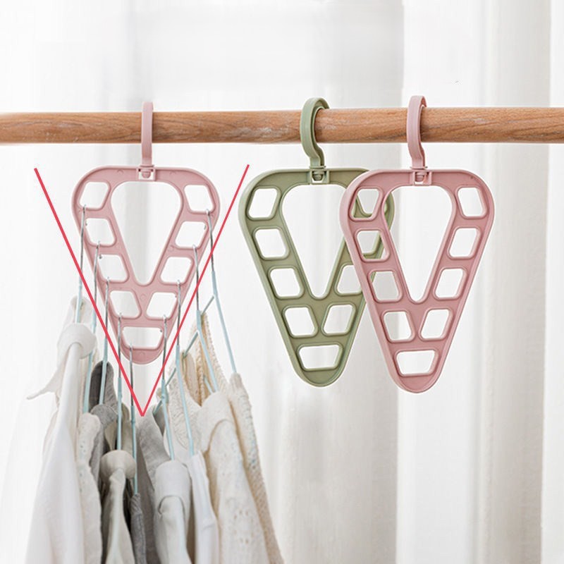 Tempat Gantungan Pakaian Baju Ajaib Magic Hanger 9 Lubang 9 In 1 — 6
