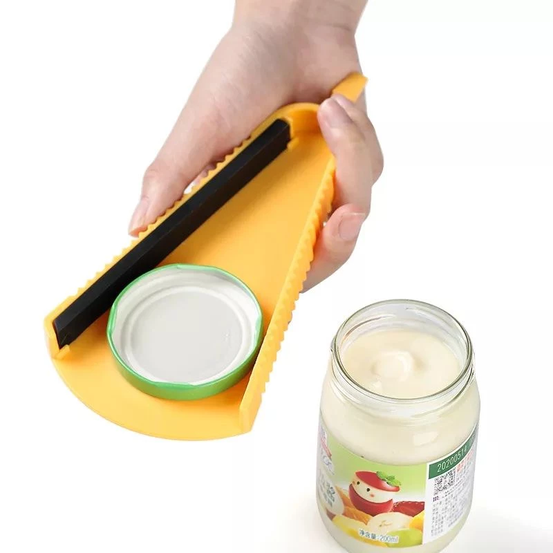 Alat Pembuka Kaleng Botol Toples V-shaped Can Opener Multifungsi — 6