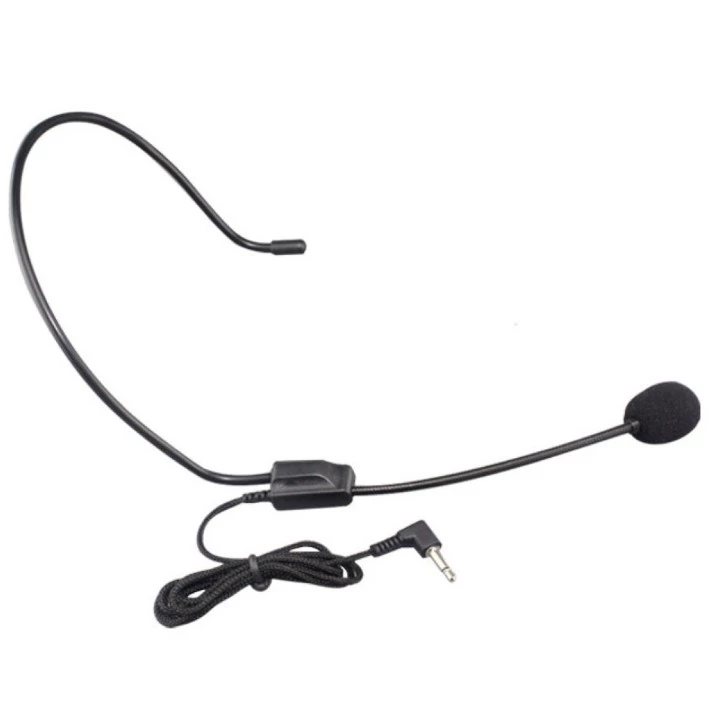 Headset Microphone Clip On Mic Bando Headworn Cable Design — 5