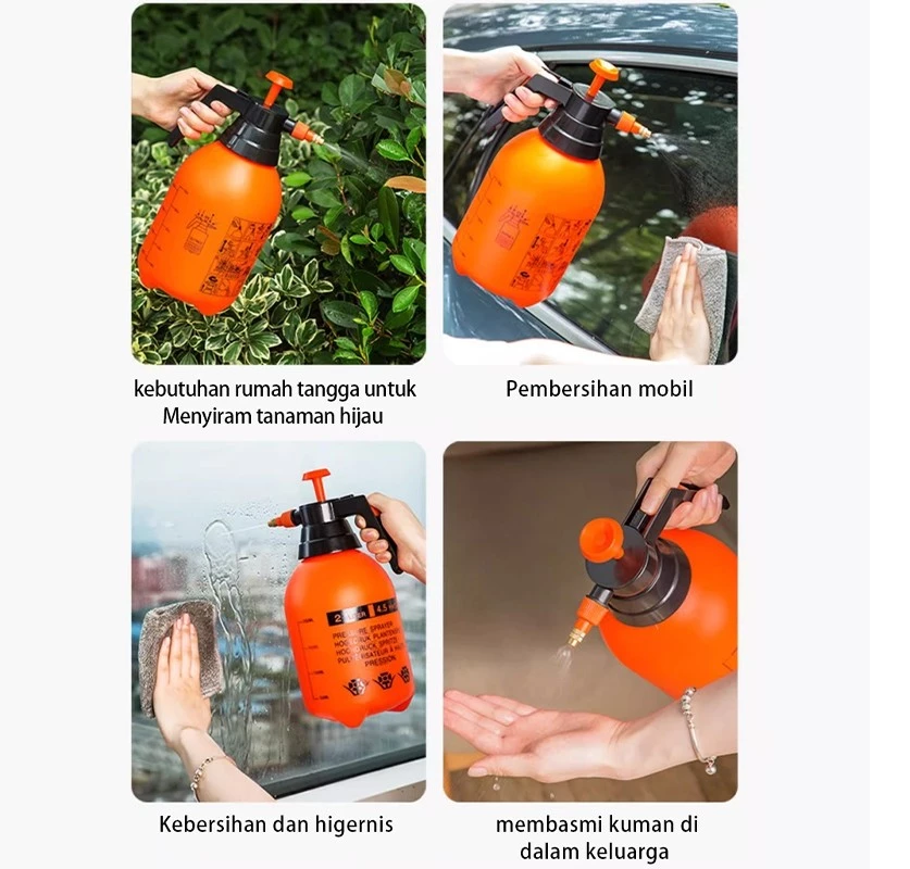 Botol Semprotan 2L Sprayer Disinfektan Tanaman Air Burung Serbaguna — 5