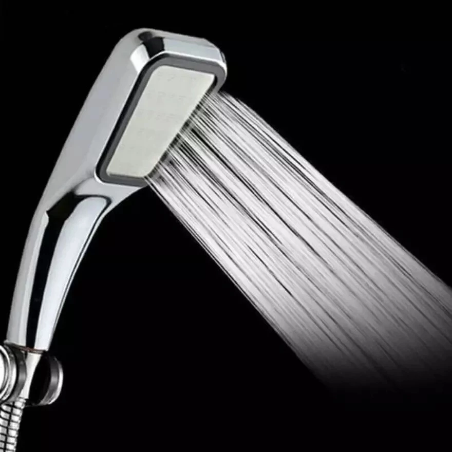 Kepala Shower Mandi 300 Lubang Tekanan Tinggi Hemat Air — 5