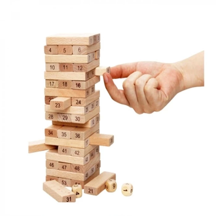 Permainan Strategi Kayu Susun Jenga Yang Seru Dan Menyenangkan — 6