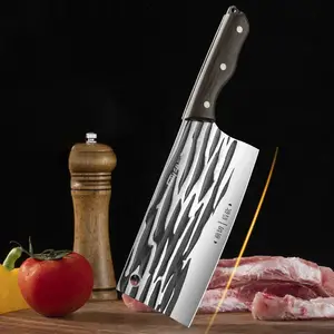 Pisau Dapur Pemotong Daging Sayur Buah Koki Chef Knife Baja Stainless