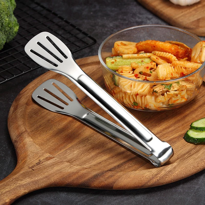 Capitan Makanan Stainless Steel Alat Cepat Mengambil Makanan Higienis — 3
