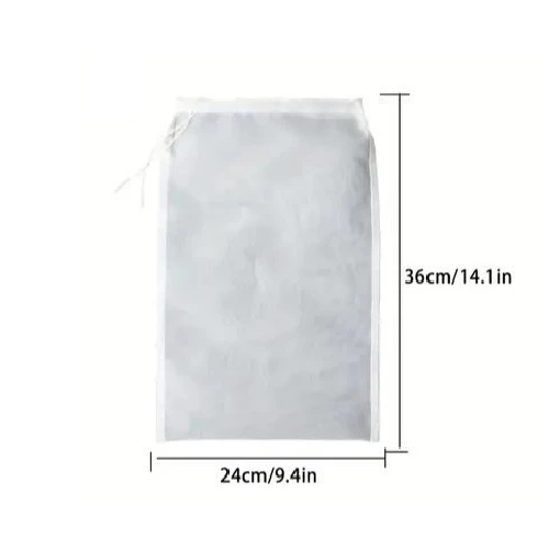 Kain Pouch Nylon Kantung Saringan Filter Susu Kacang kedelai Almond — 9
