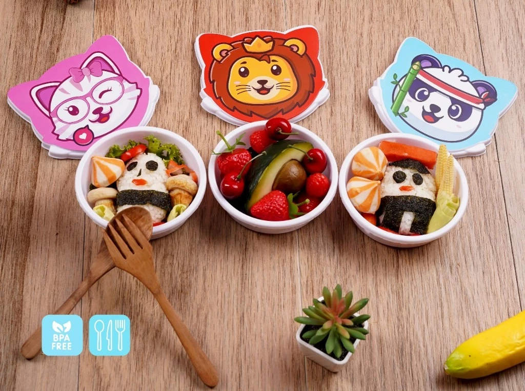 Lunch Box Kotak Makan Bento Anak Mini Lucu Souvenir Ulang Tahun — 4