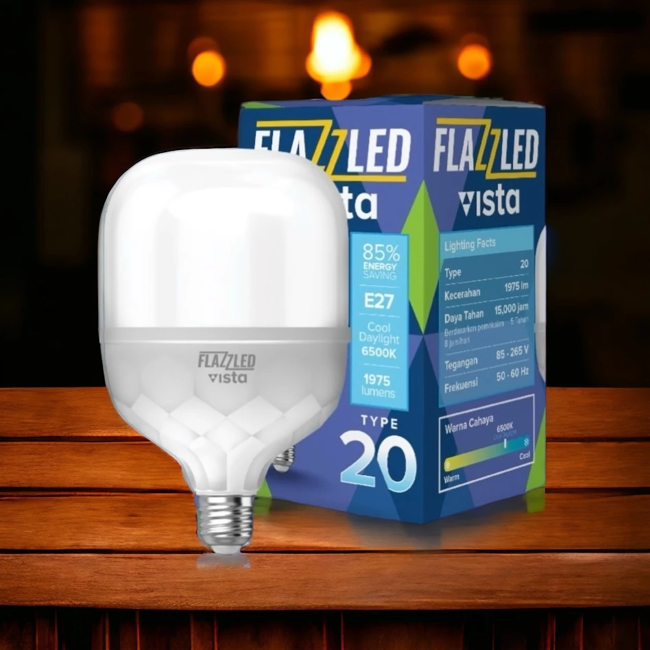 Lampu LED Bohlam Tabung Terang Bright Save Energy Hemat Listrik — 2
