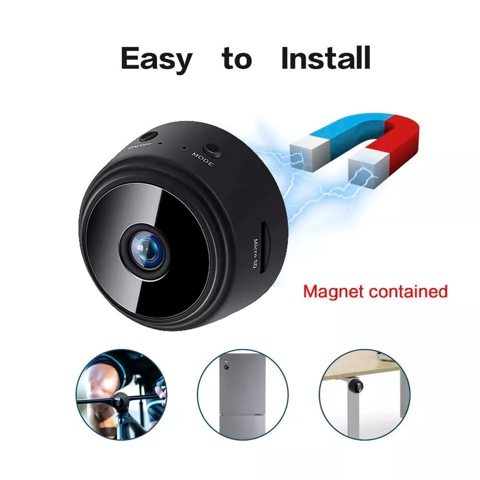 CCTV WiFi Full HD 1080p Wide Kamera Pengintai Keamanan Kantor Rumah — 8