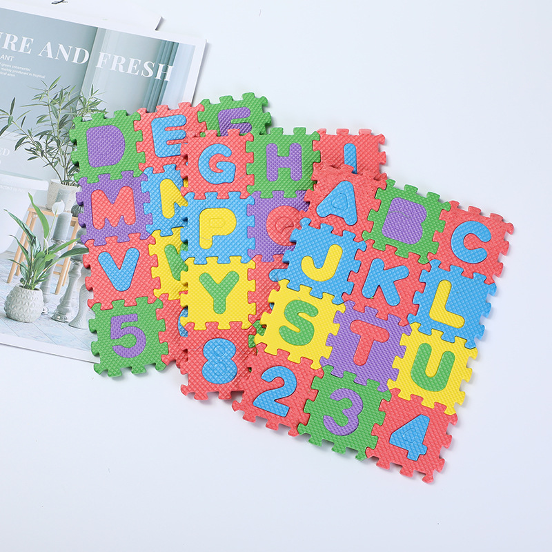 Puzzle Play Mat Edukatif Untuk Main Yang Aman Dan Pelindung Lantai — 8