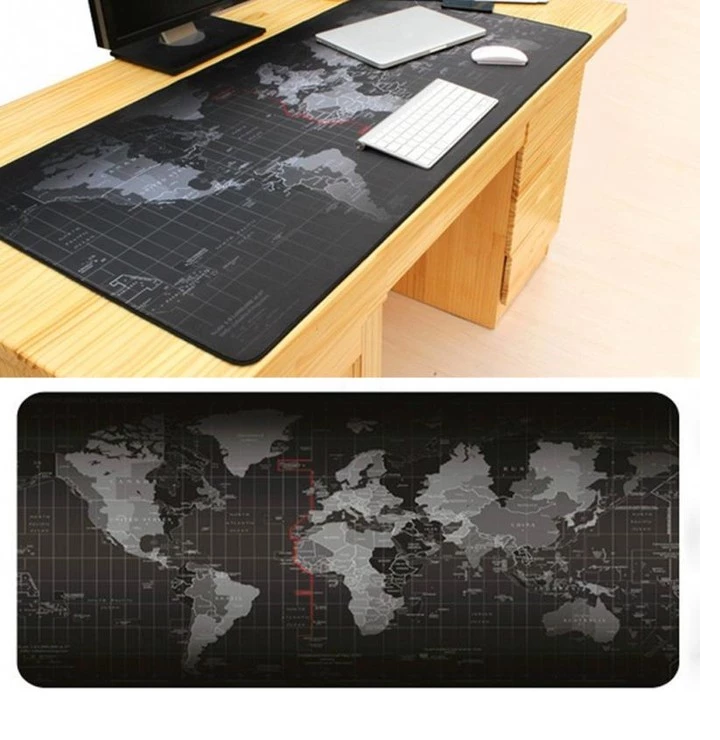 Mouse Pad Gaming Ukuran Panjang Besar Raksasa Matras Peta Dunia — 2